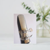 Clarinet Reed Briefkaart (Staand voorkant)