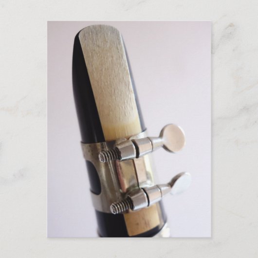 Clarinet Reed Briefkaart (Voorkant)
