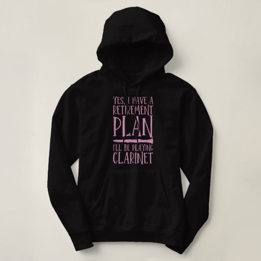 Clarinet Retirement Clarinet Player Gift3 Hoodie (Design voorkant)