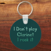 Clarinet Rock It Sleutelhanger (Voorkant)