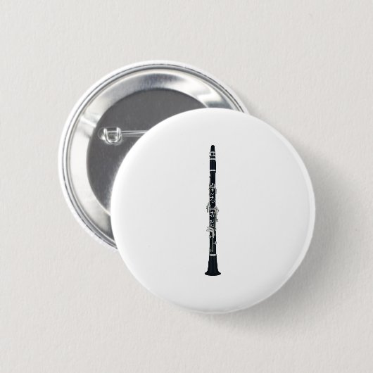 Clarinet Ronde Button 5,7 Cm (Voorkant /achterkant)