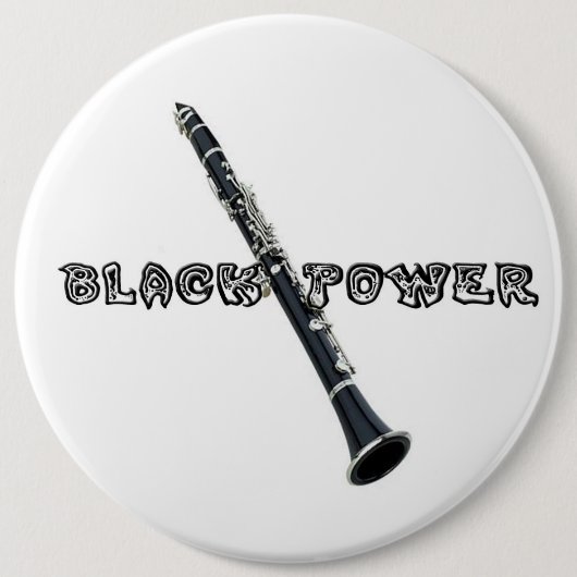 Clarinet Ronde Button 6,0 Cm (Voorkant)