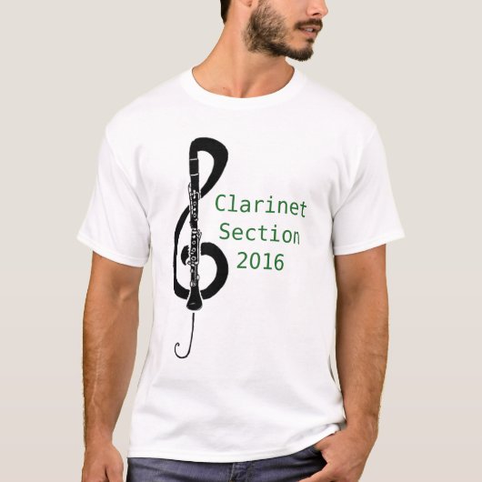 Clarinet Section Shirt (Voorkant)