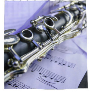 Clarinet Sheet Music Band Orchestra Douchegordijn