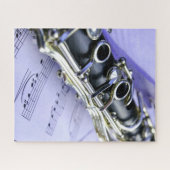 Clarinet Sheet Music Band Orchestra Legpuzzel (Horizontaal)