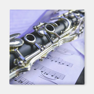 Clarinet Sheet Music Band Orchestra Magneet