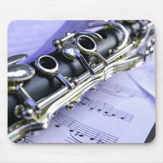 Clarinet Sheet Music Band Orchestra Muismat (Voorkant)