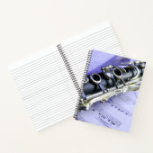 Clarinet Sheet Music Band Orchestra Notitieboek (Binnen)