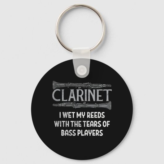 Clarinet Sleutelhanger (Voorkant)