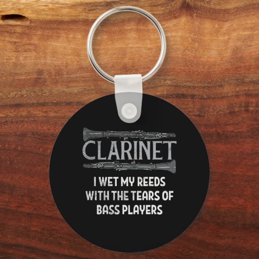 Clarinet Sleutelhanger (Voorkant)