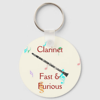 Clarinet: Snel en furieus Sleutelhanger