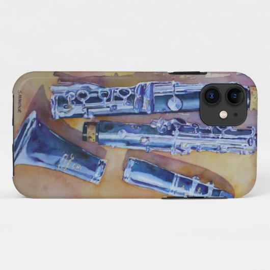 Clarinet Snoep Case-Mate iPhone Case (Achterkant (horizontaal))