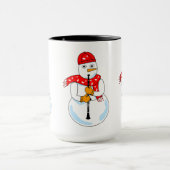 Clarinet Snowman Mok (Midden)