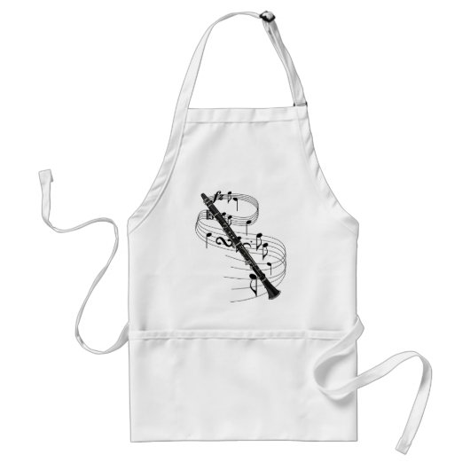 Clarinet Standaard Schort (Voorkant)