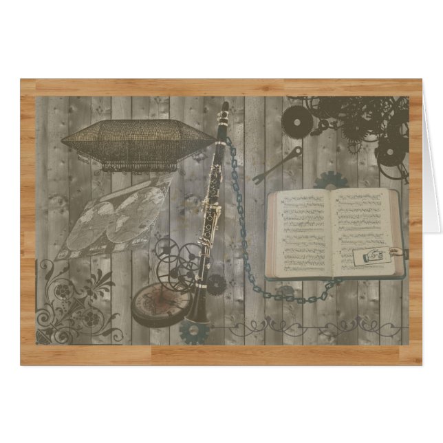 Clarinet Steampunk Escapade (Voorkant Horizontaal)
