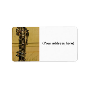 Clarinet Sunset adresetiketten Etiket