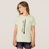 Clarinet T-shirt (Voorkant volledig)