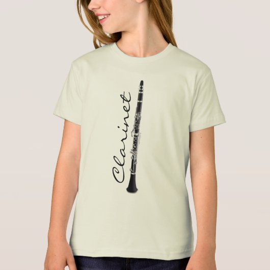 Clarinet T-shirt (Voorkant)