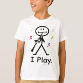 Clarinet T-shirt (Voorkant)