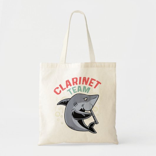 Clarinet Team Band Member2 Tote Bag (Voorkant)