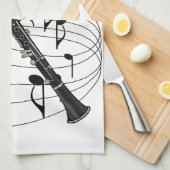 Clarinet Theedoek (Quarter Fold)