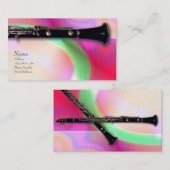Clarinet Visitekaartje (Voorkant / Achterkant)