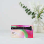 Clarinet Visitekaartje (Staand voorkant)