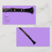 Clarinet Visitekaartje (Voorkant / Achterkant)