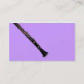 Clarinet Visitekaartje (Achterkant)