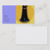 Clarinet Visitekaartje voor ClarinetCentral.com (Voorkant / Achterkant)