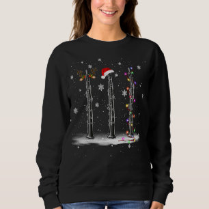 Clarinet with Reindeer Horn Light Santa Trui