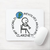 Clarinet- World revolt rond Muismat (Met muis)