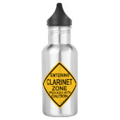 Clarinet Zone invoeren Waterfles (Links)