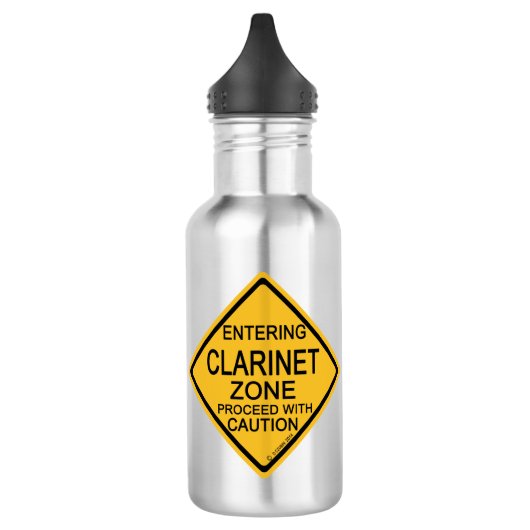 Clarinet Zone invoeren Waterfles (Links)
