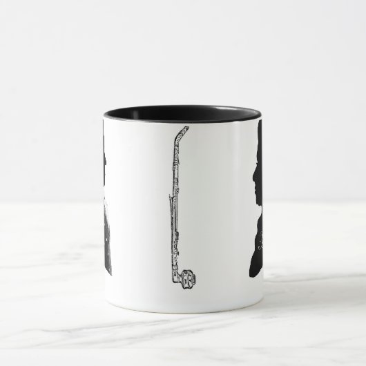 Clarinetist Anton Stadler en componist Mozart Mok (Midden)