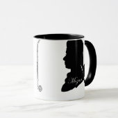 Clarinetist Anton Stadler en componist Mozart Mok (Voorkant rechts)