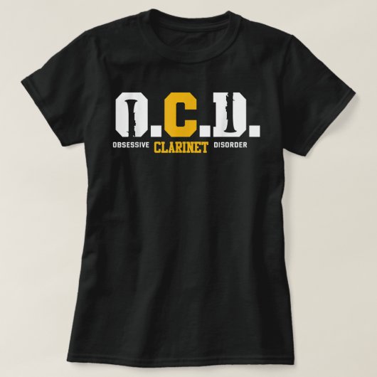 Clarinetist Funny Clarinet Player Joke Clarinet4 T-shirt (Design voorkant)