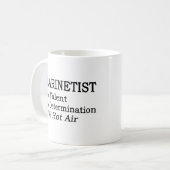 Clarinetist Hot Air Koffiemok (Voorkant links)