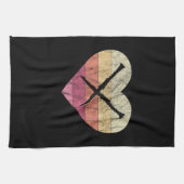 Clarinetist houdt van spelen Clarinet Theedoek (Horizontaal)