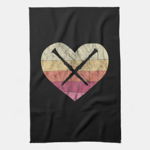 Clarinetist houdt van spelen Clarinet Theedoek