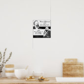 Clarinetist Richard Mühlfeld inspireerde Brahms Poster (Keuken)