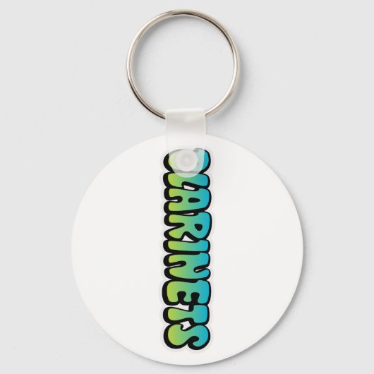 Clarinets Down Sleutelhanger (Voorkant)