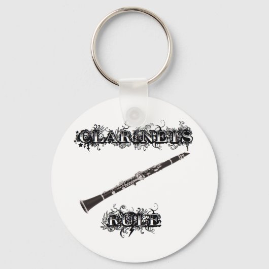 Clarinets Rule Sleutelhanger (Voorkant)