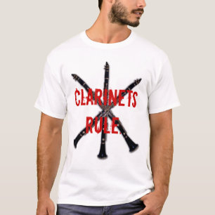 Clarinets Rule T-shirt