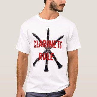 Clarinets Rule T-shirt