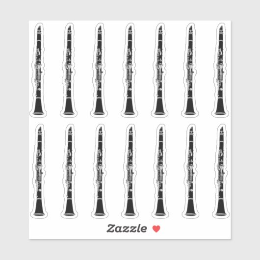 Clarinets Sticker (Vel)