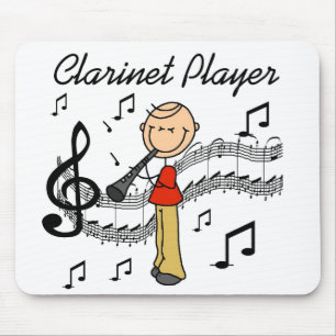 Clarinetspeler Muismat