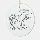 Clarinetville Keramisch Ornament (Links)