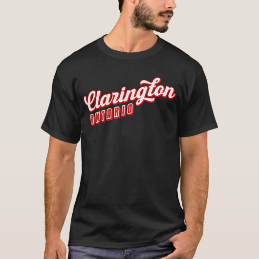 Clarington Ontario T-shirt (Voorkant)