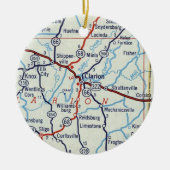 Clarion PA Keramisch Ornament (Voorkant)